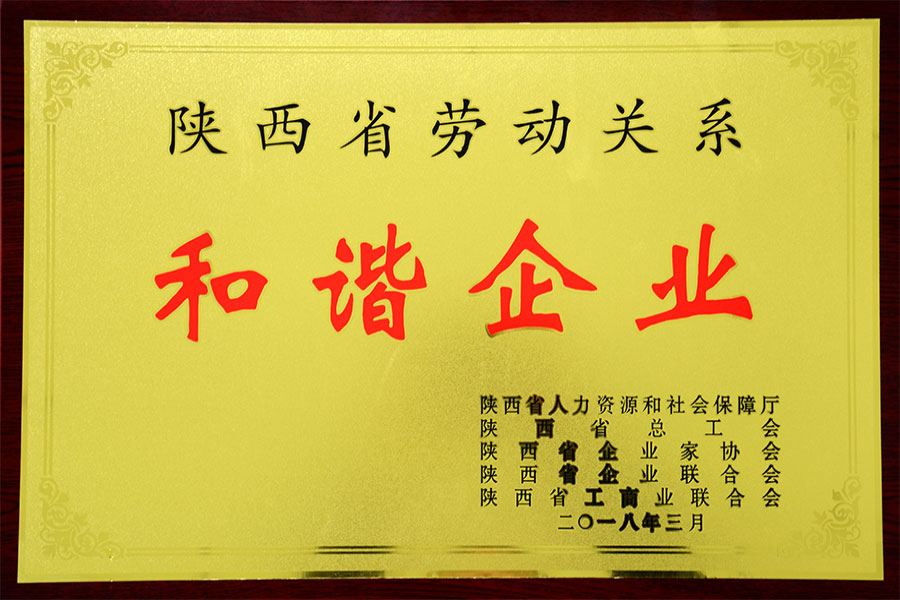 勞動(dòng)關(guān)系和諧企業(yè)